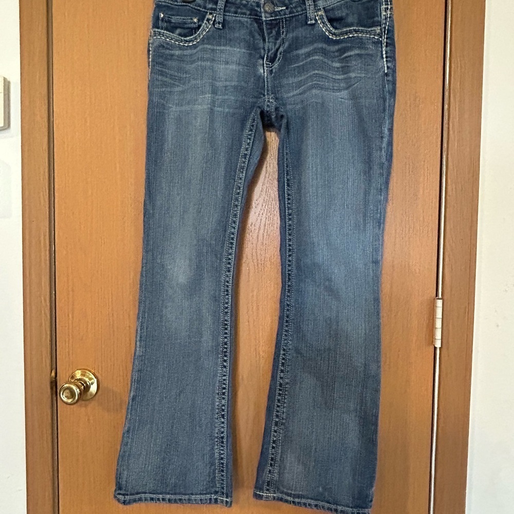 Daytrip 31R Leo Blue Denim Bootcut Jeans